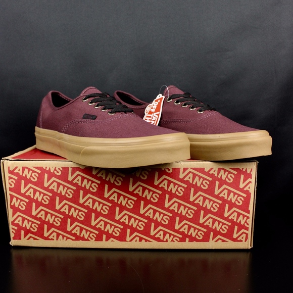 men's authentic black vans